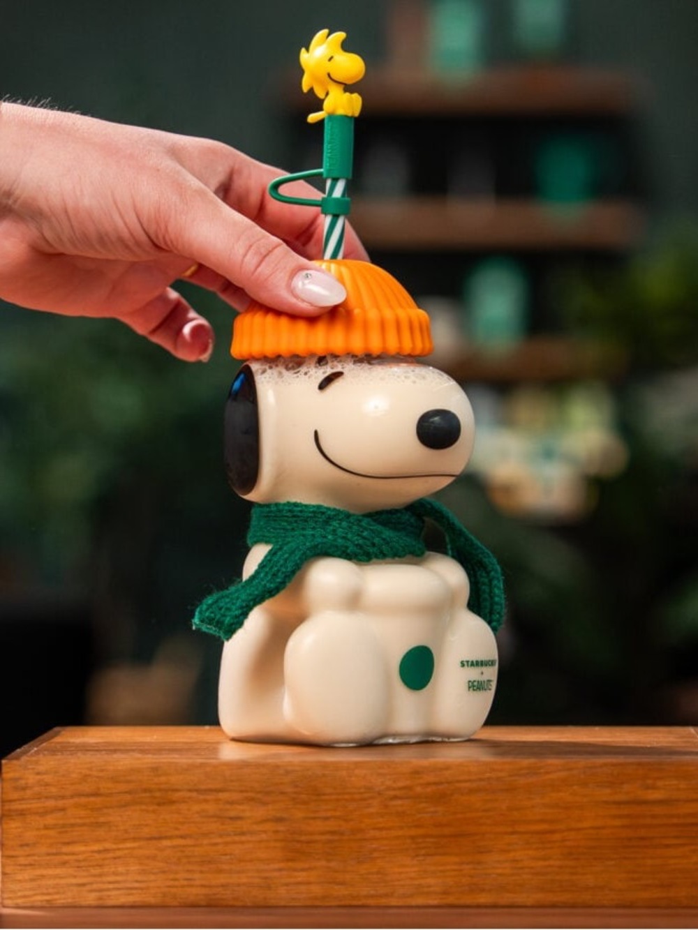 Starbucks x Snoopy Glass Cold Cup - Limited edition